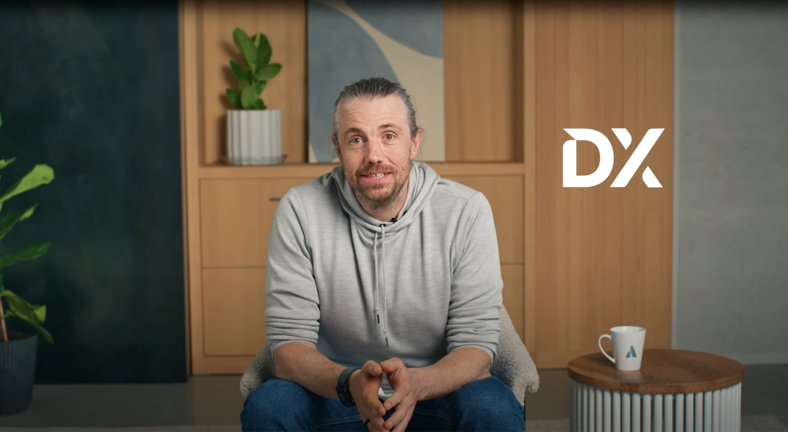 Atlassian CEO Mike Cannon-Brookes announcing the new deal with DX.